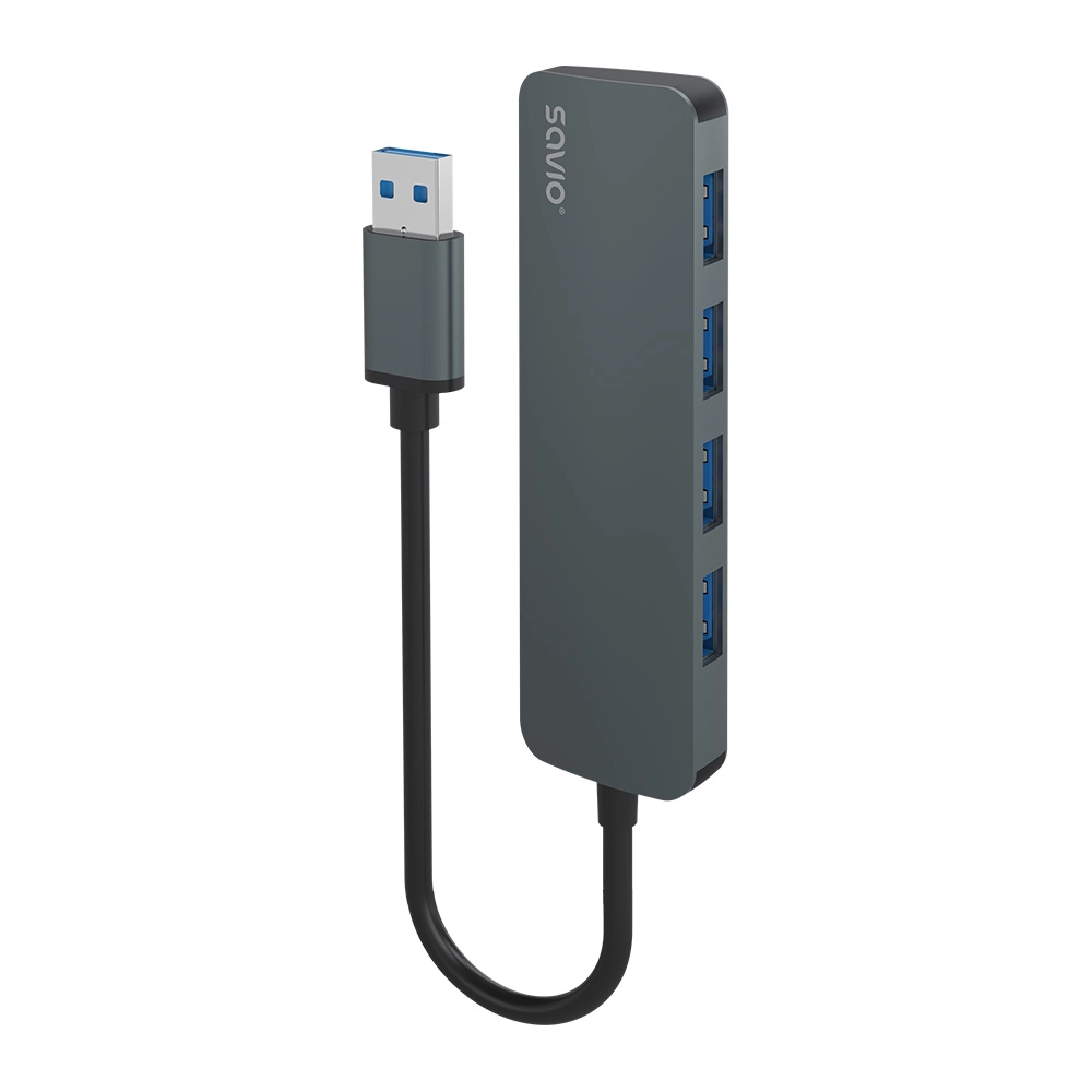 Savio Hub 4 x USB-A 3