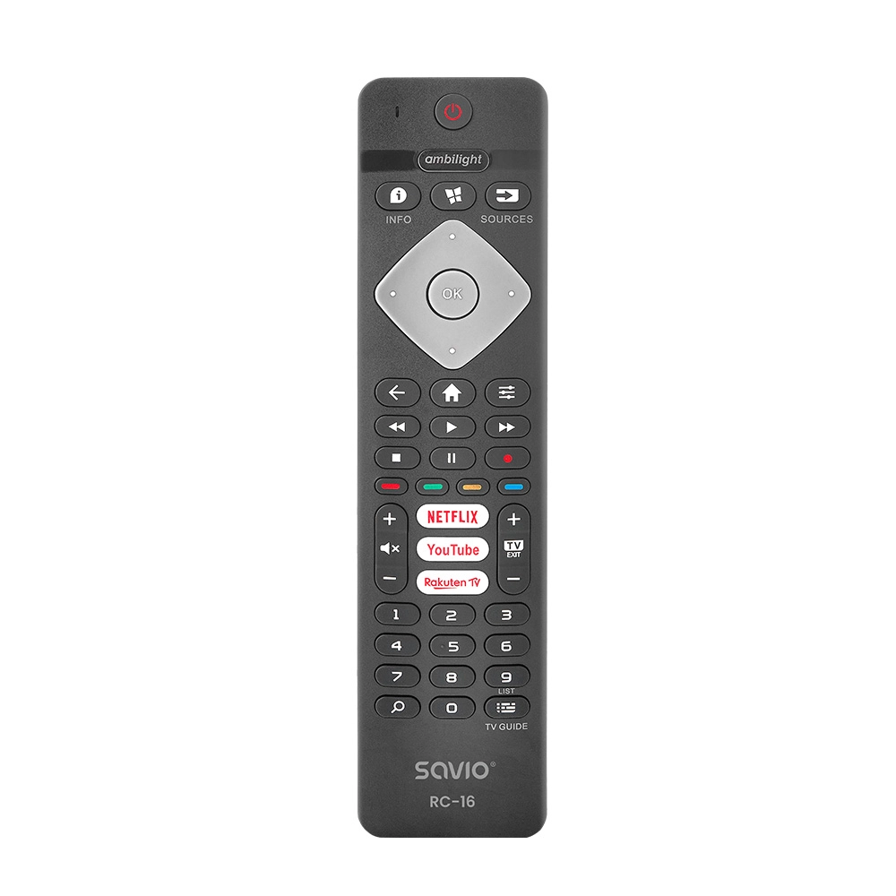 Savio RC-16 remote control IR Wireless