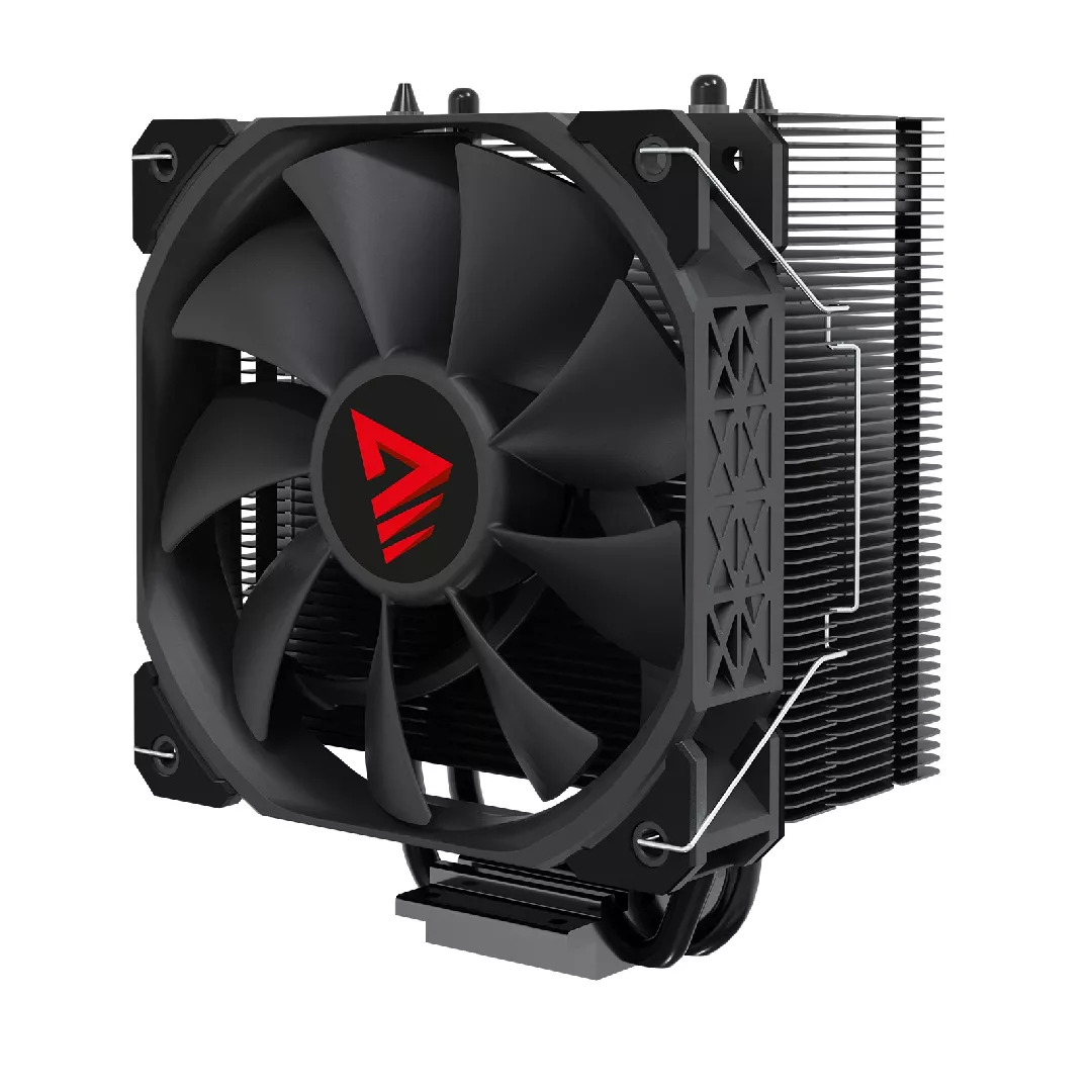 Savio SAVGCOFROSTBLACKX2 Heatsink/Radiator 12 cm Black