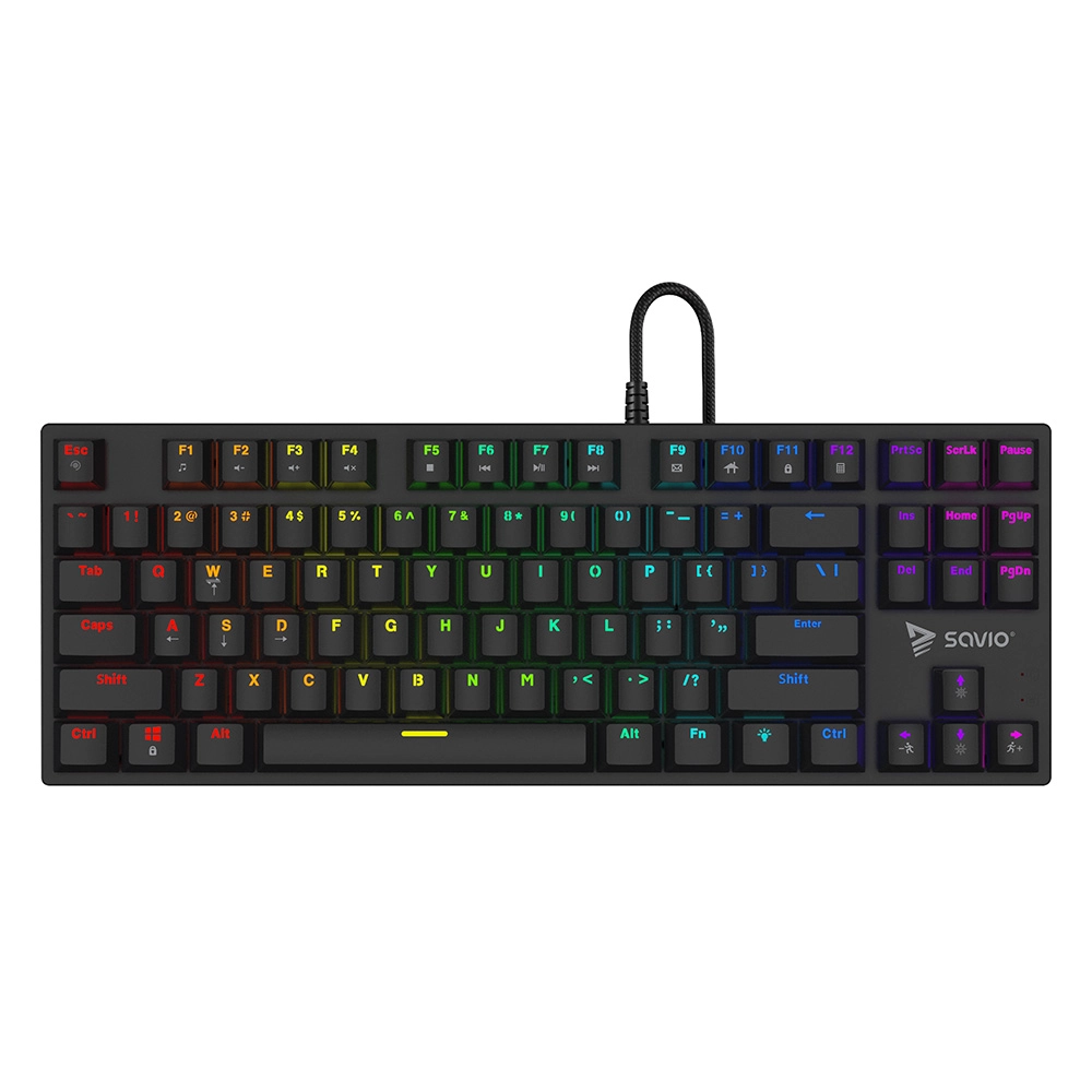 Savio SAVGK-TEMPEST X2 BROWN tastatūra SAVGK-TEMPEST