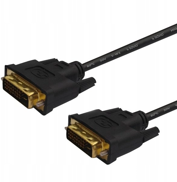 SAVIO CL-31_A Kabel DVI DM –
