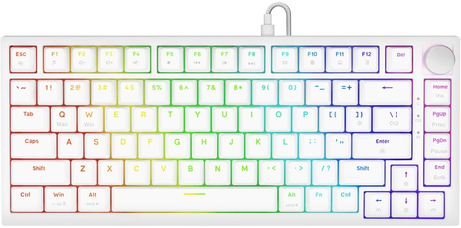 Savio ASTRAL WHITE JADE keyboard Gaming