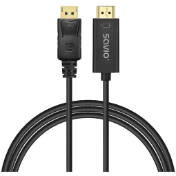 Kabelis Savio DisplayPort - HDMI 1