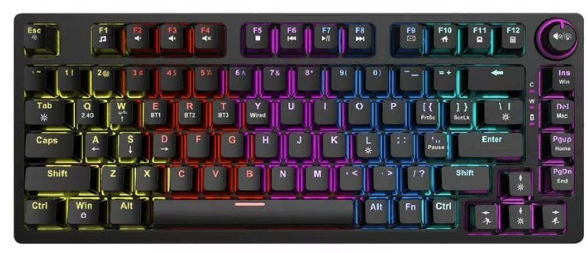 Klaviatūra Savio Phenix Gateron Yellow Pro