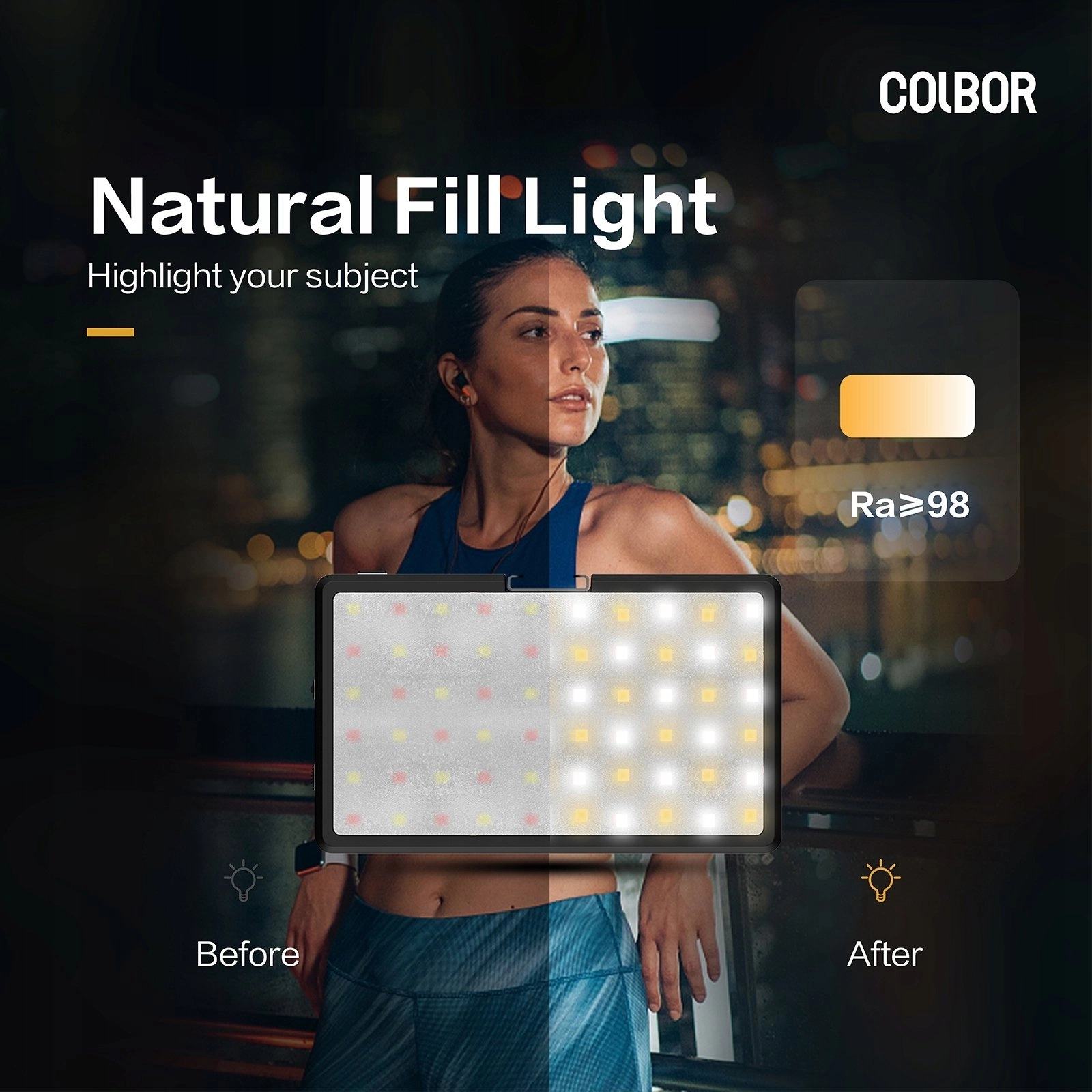 Savio COLBOR PL8B Led Pocket Panel