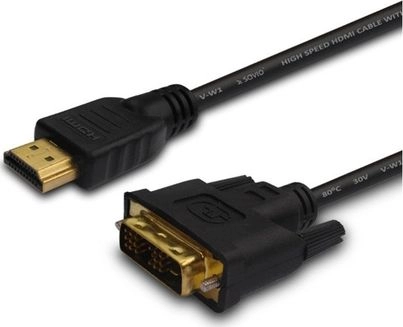 Savio HDMI - DVI-D cable 1