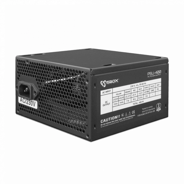 Sbox PSU-400/ATX-400W T-MLX45315