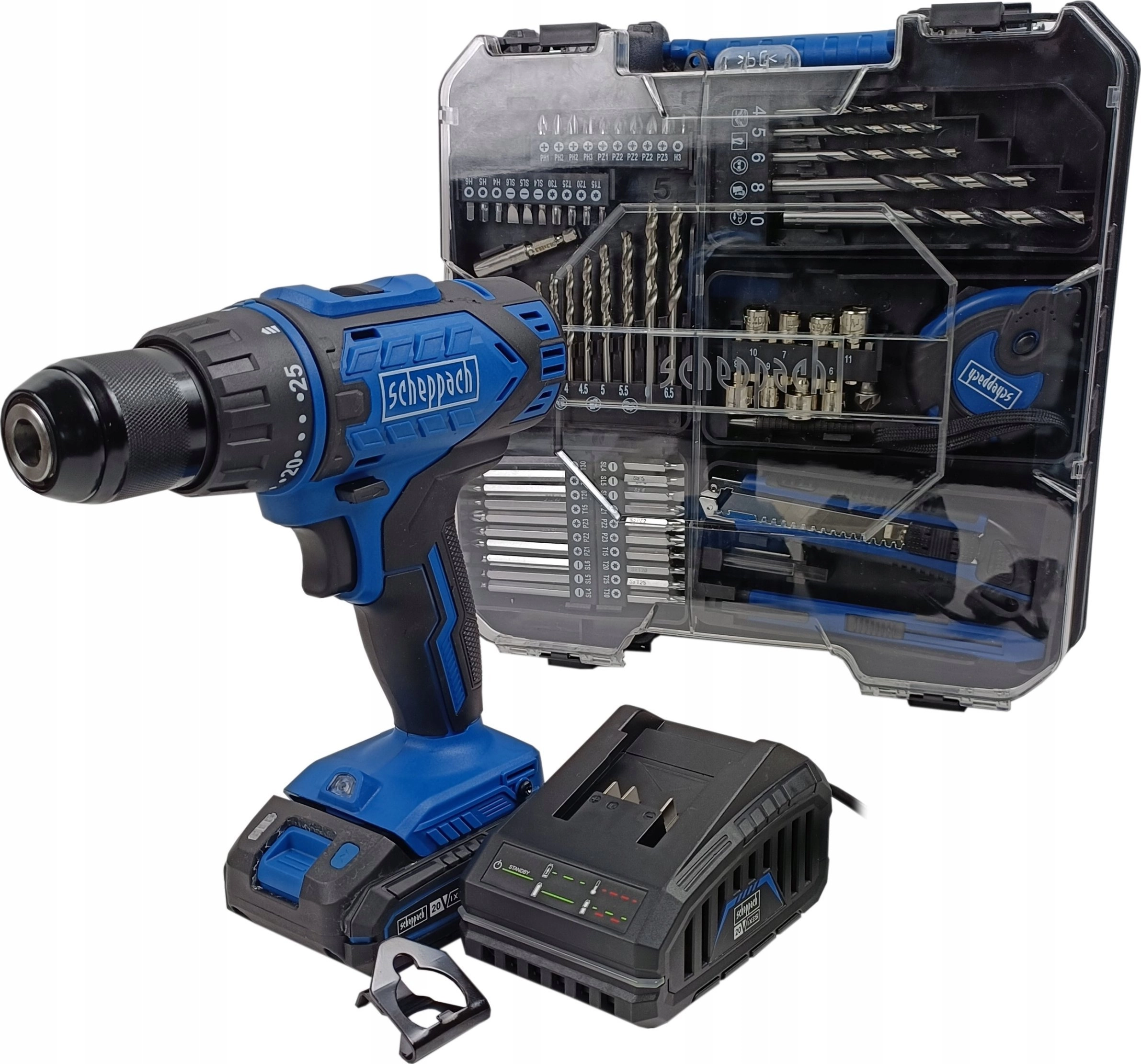 Scheppach drill/driver Drill/driver in a case