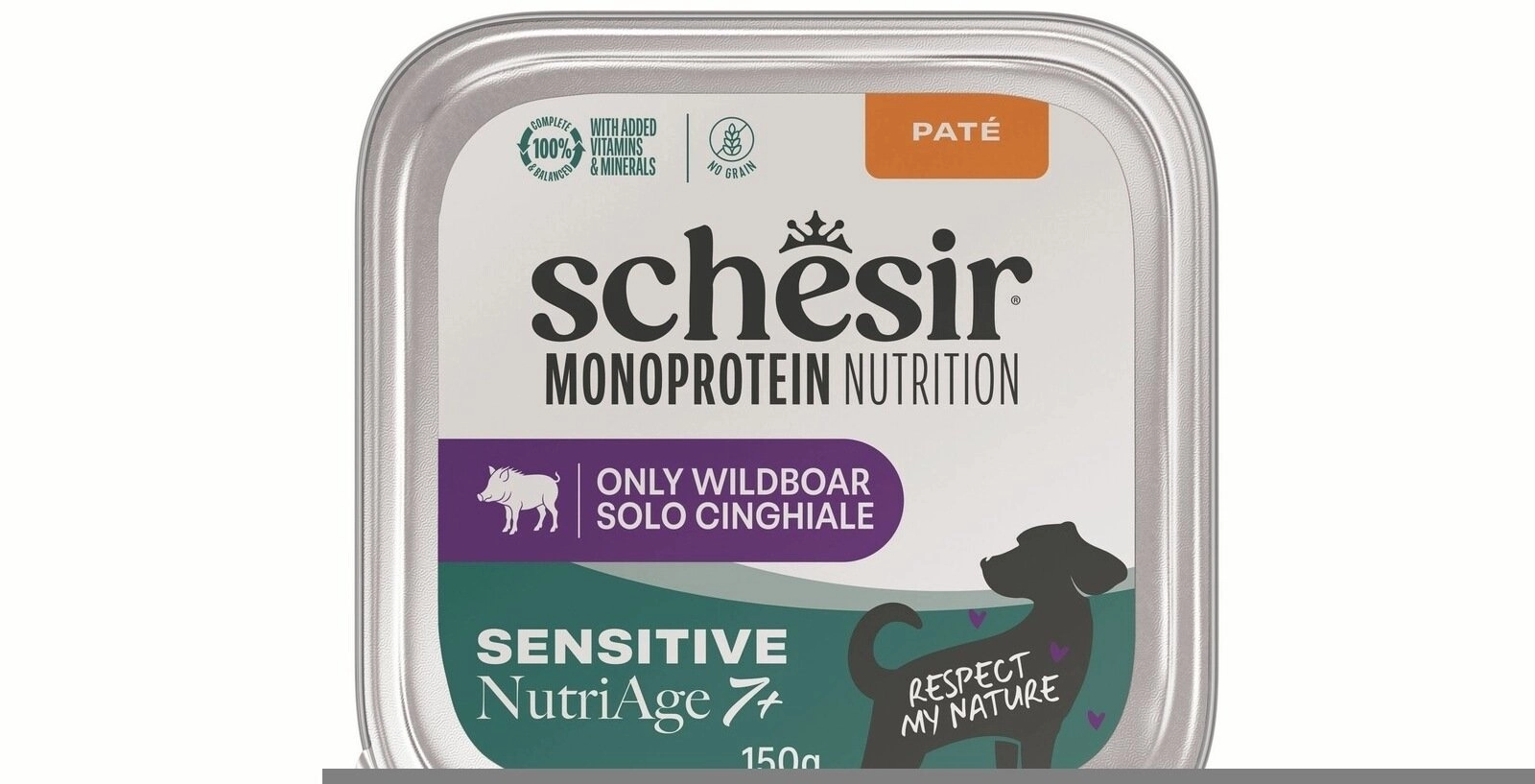 Schesir Monoprotein NutriAge 7+  wet food