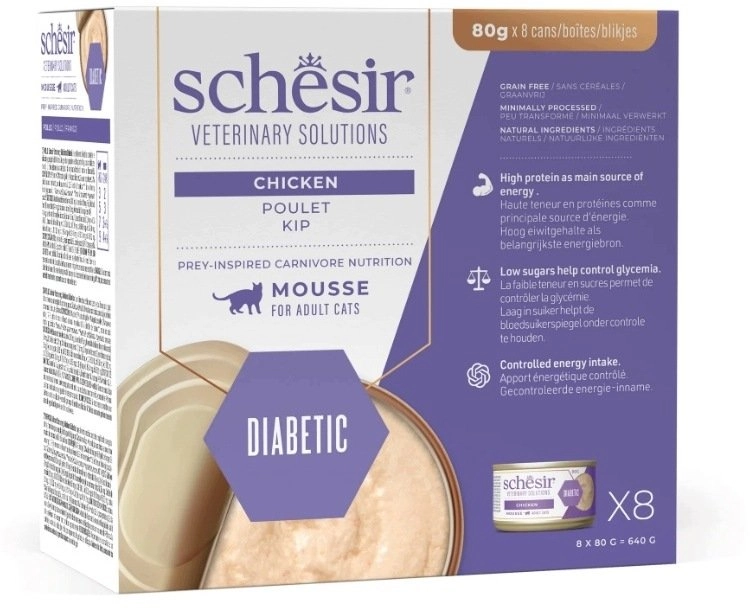 Schesir Veterinary Solutions Diabetic  wet food