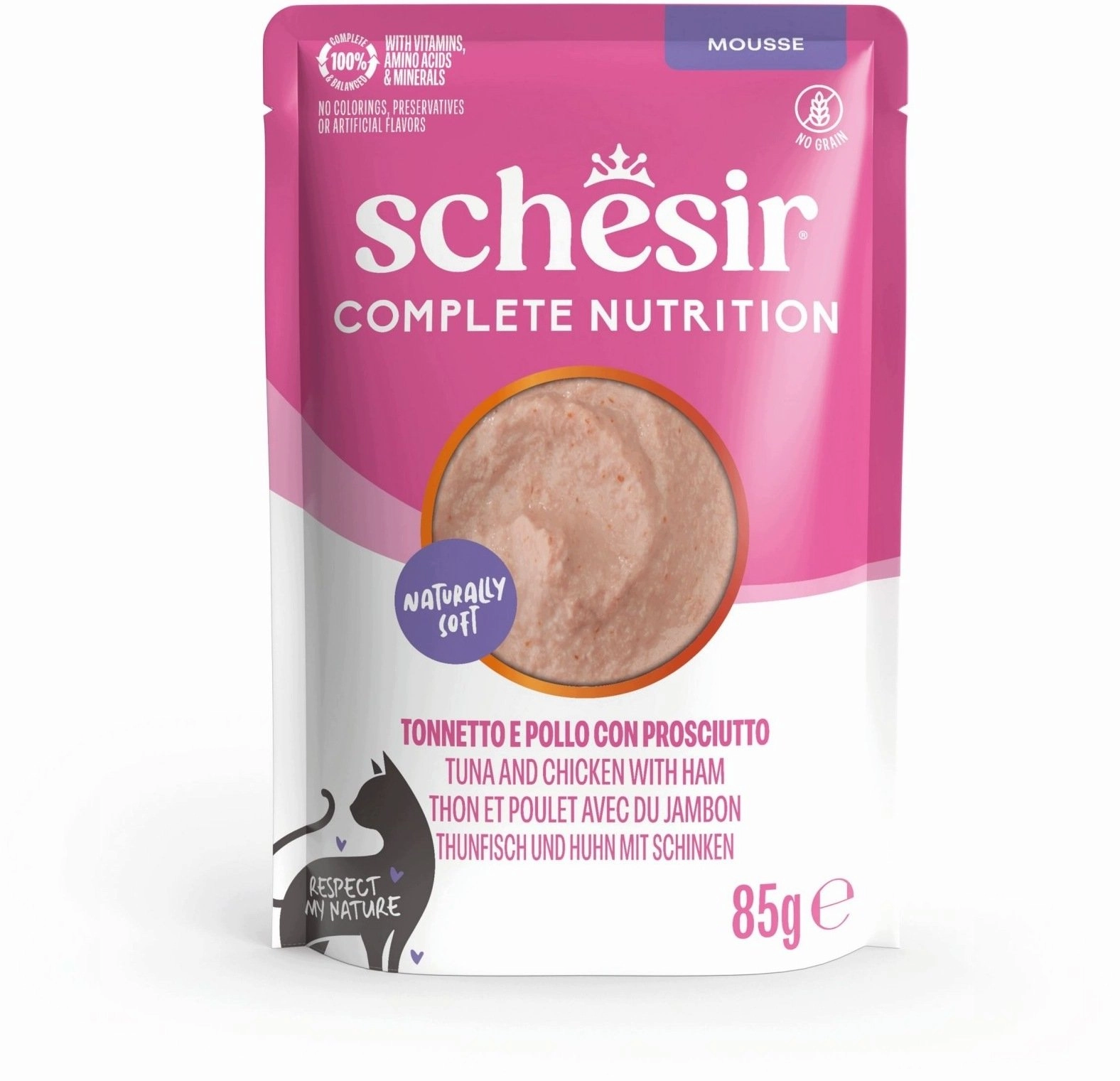 Schesir Complete Nutrition wet karma for