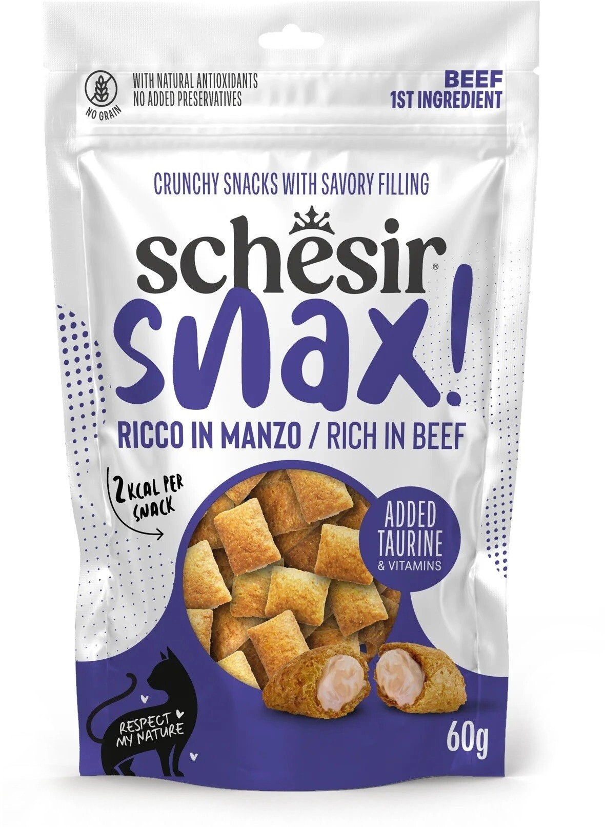 Schesir Snax filling treat for cat