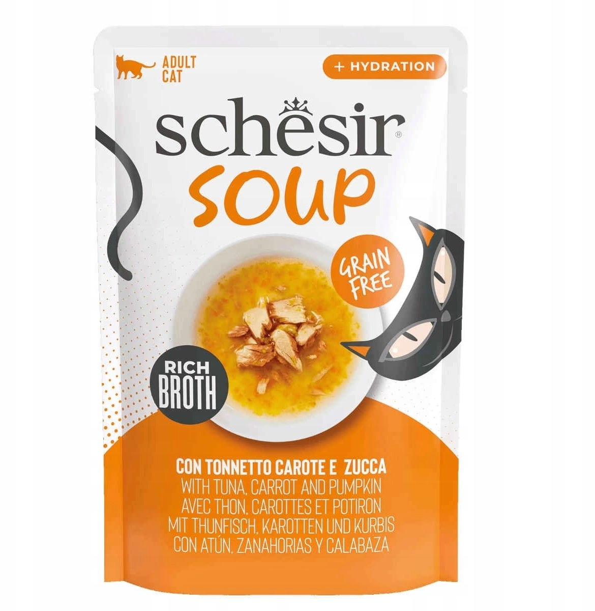 Schesir Soup  wet food  for cats
