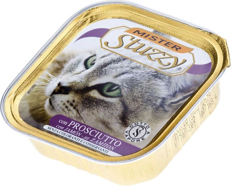 Schesir STUZZY KOT 100g tacka SZYNKA