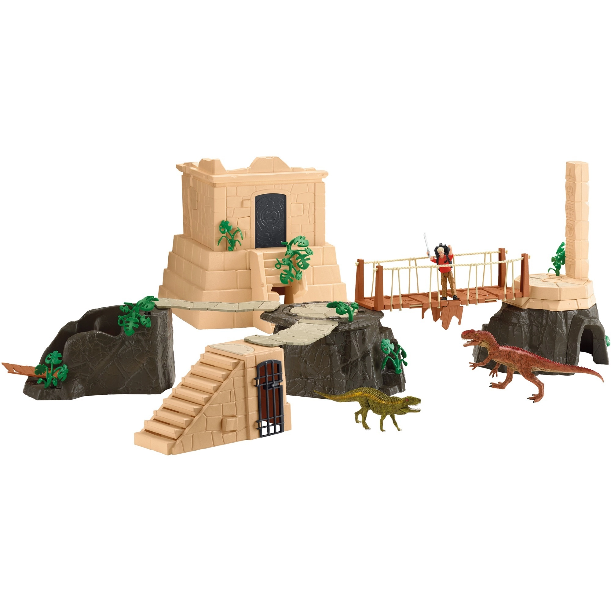 Schleich Dino Temple Conquest Mega Set