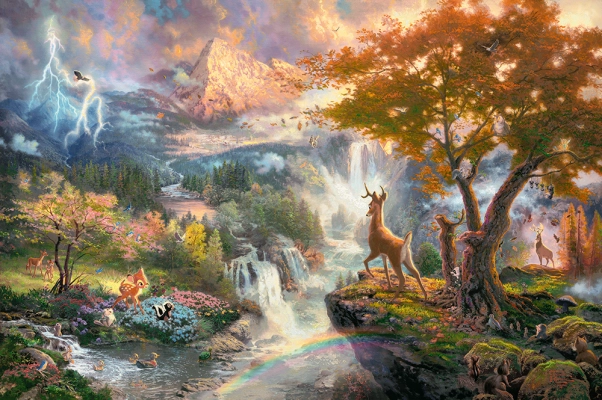 Schmidt Spiele Disney Bambi Contour puzzle
