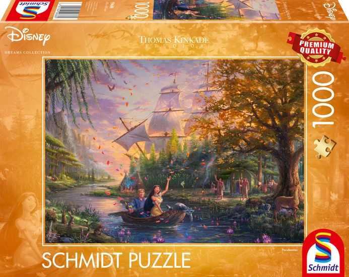 Schmidt Spiele Disney Pocahontas Contour puzzle