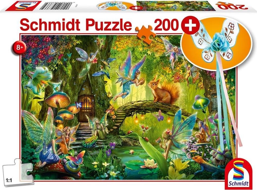 Schmidt Spiele Puzzle 200 Forest fairies