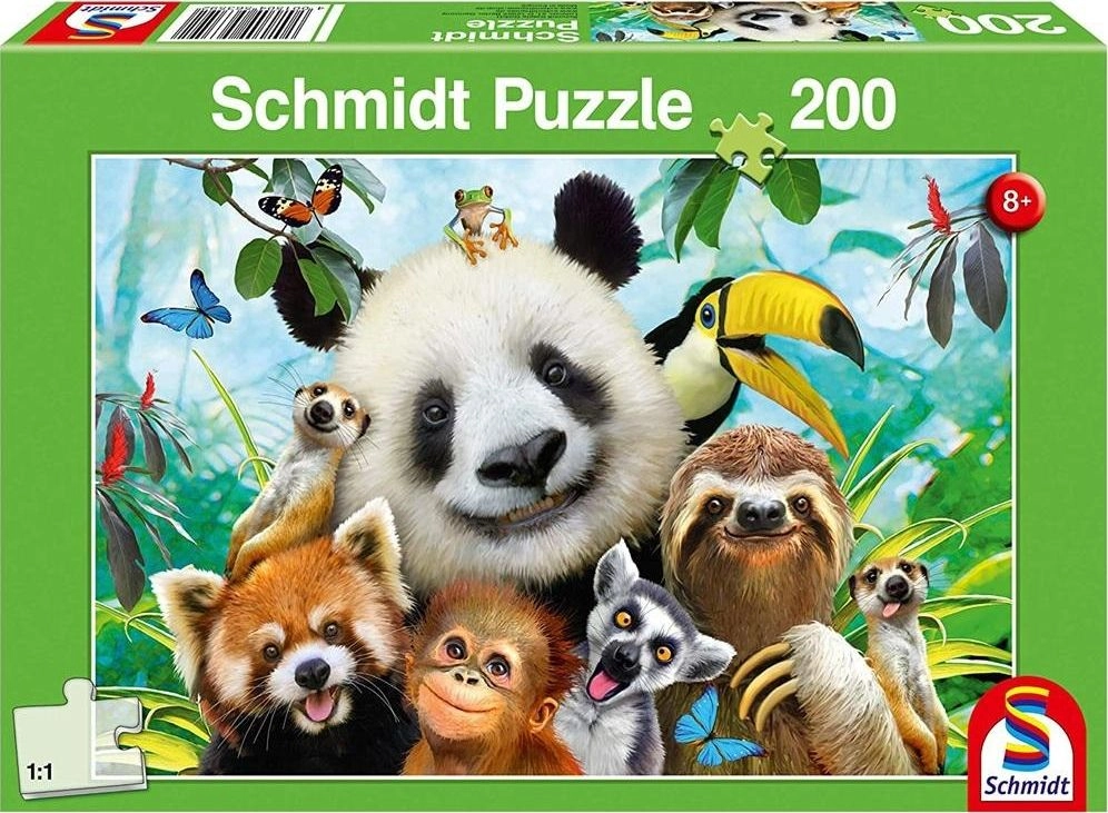 Schmidt Spiele Puzzle 200 Happy Animals