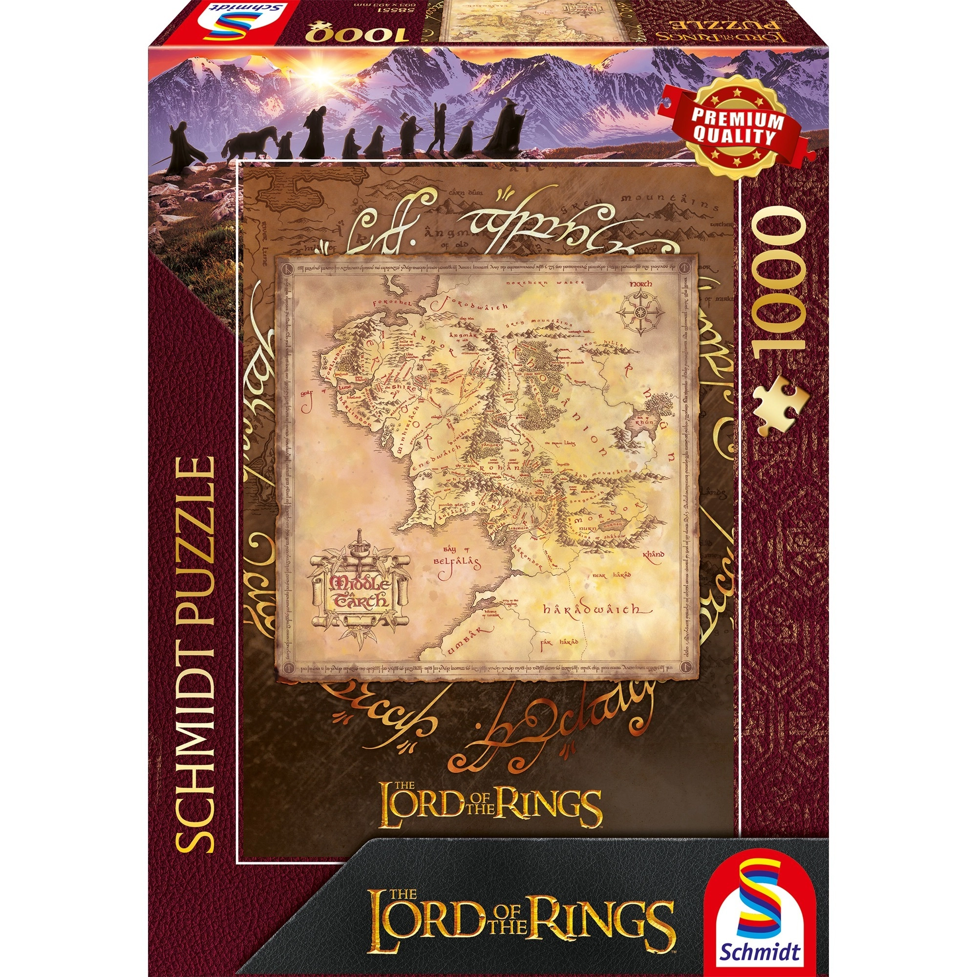 Puzzle PQ 1000 The Lord of