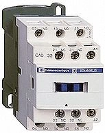 Schneider Electric CAD32B7 electrical relay Black