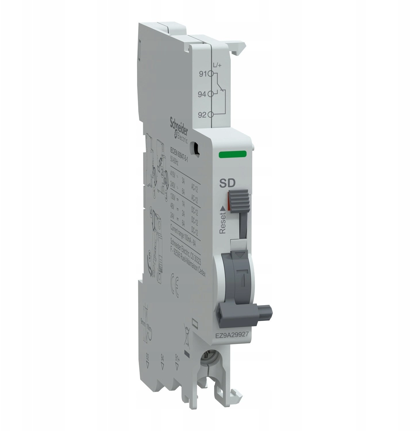 Schneider SD signaling contact (electrical trip