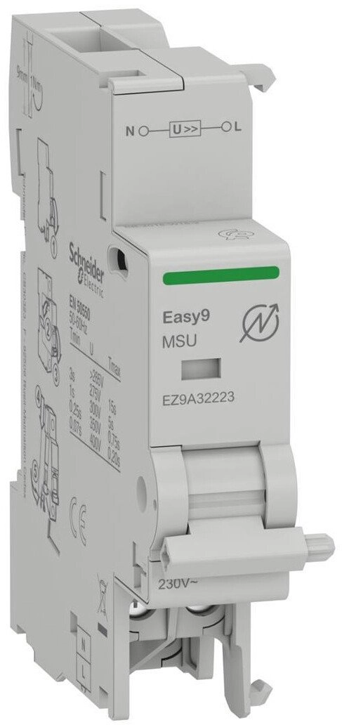 Schneider MSU overvoltage release  1P+N Easy9