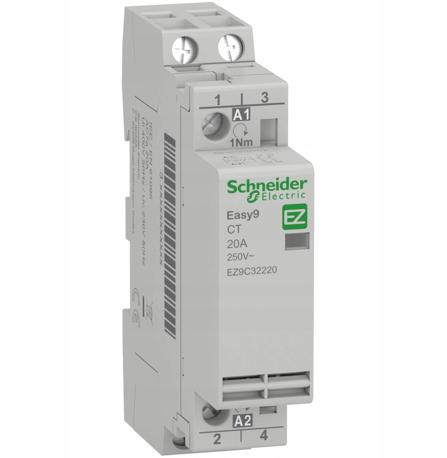 Schneider Modular Contactor 20A 2NO 50Hz