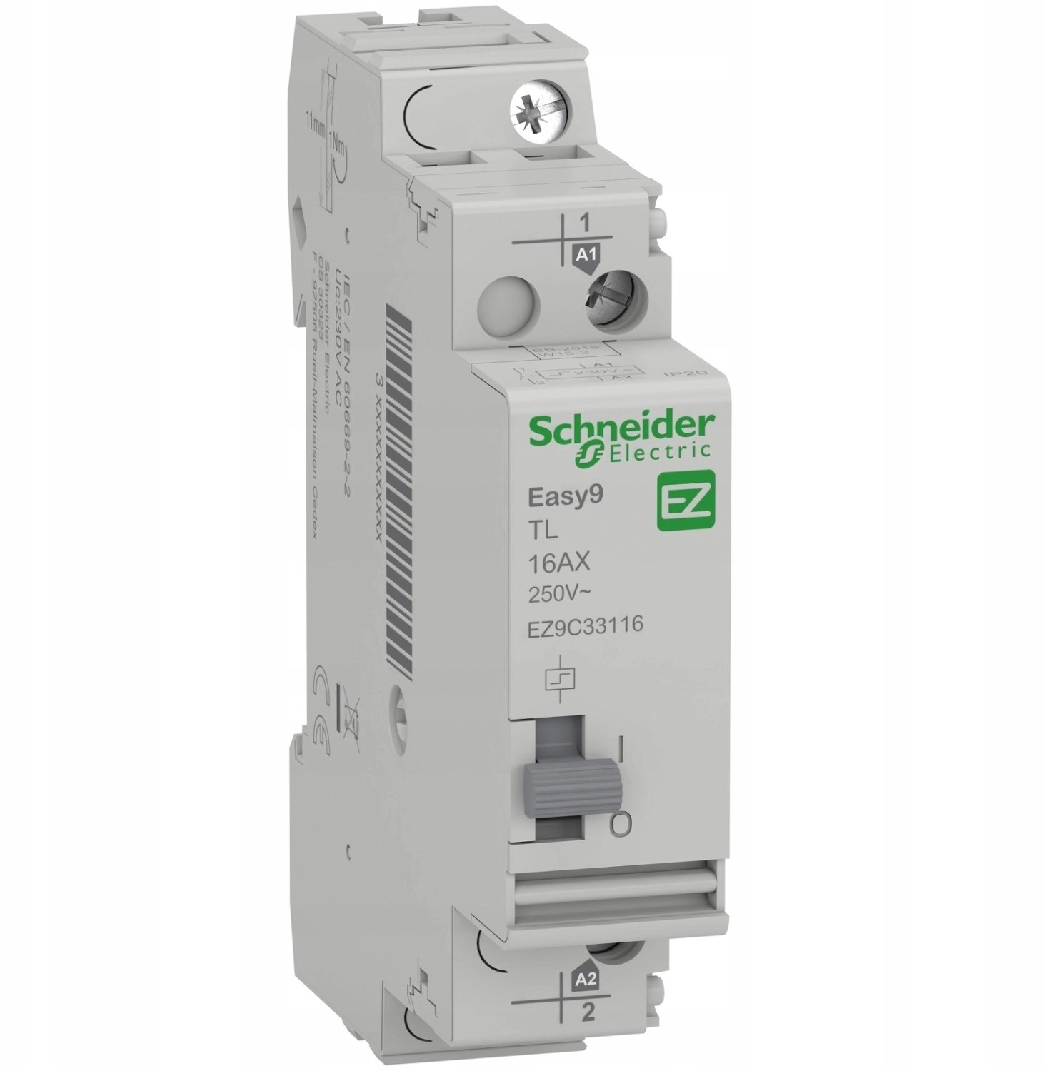 Schneider Pulse relay 16A 1NO 230VAC