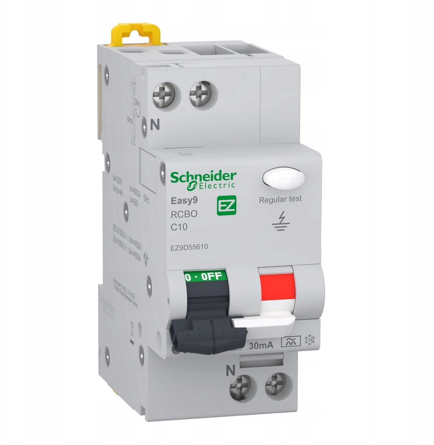 Schneider Residual overcurrent circuit breaker C