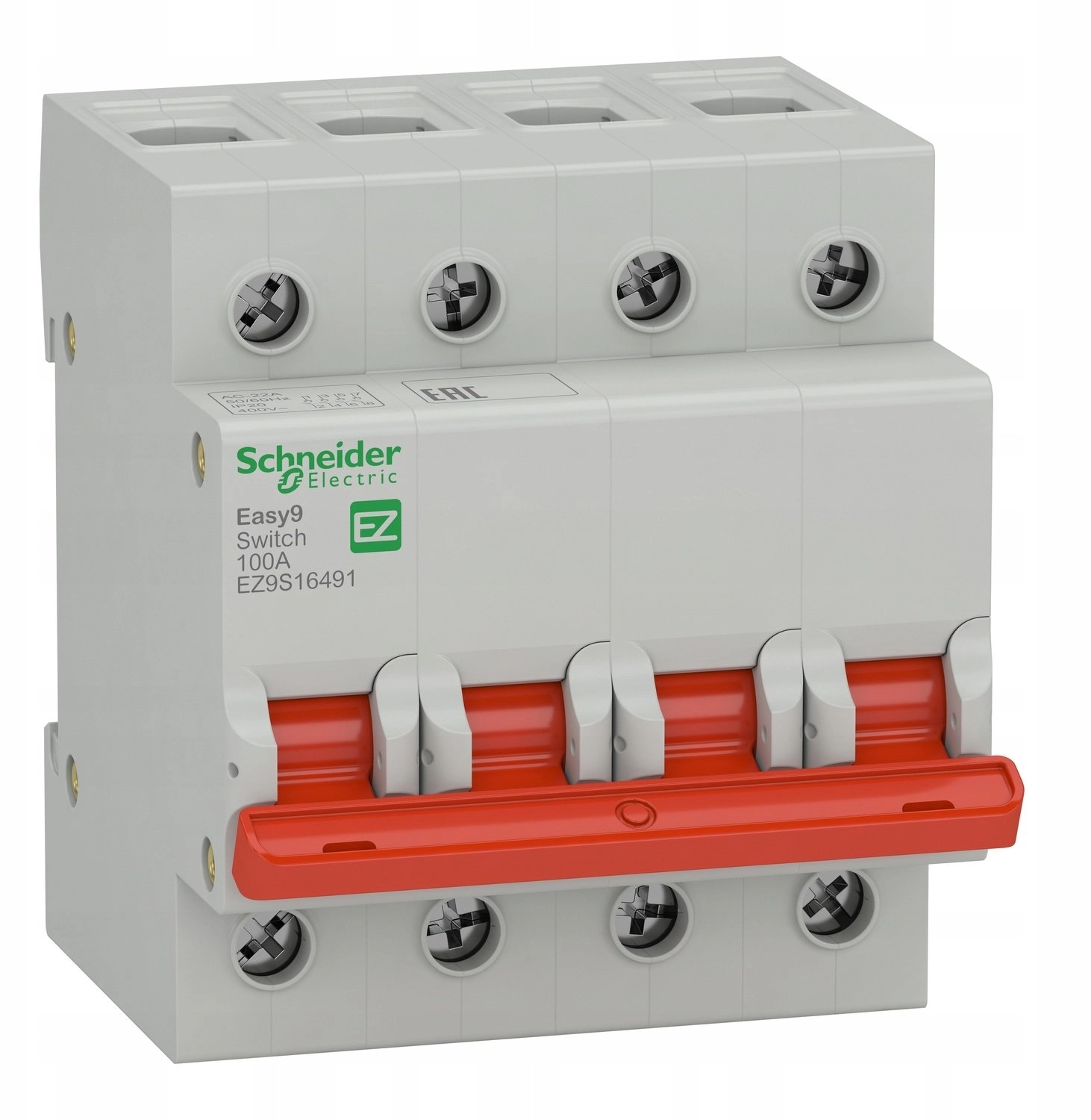 Schneider Switch disconnector 100A 4P Easy9