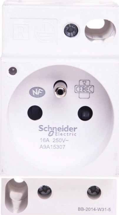 Schneider Electric Modular socket with lamp