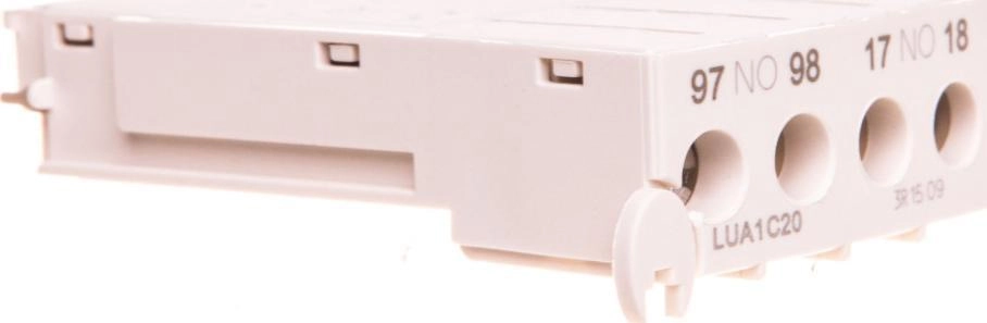 Schneider Electric LUA1C20 terminal block Black