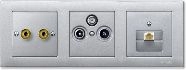 Schneider Electric MTN486360 wall plate/switch cover