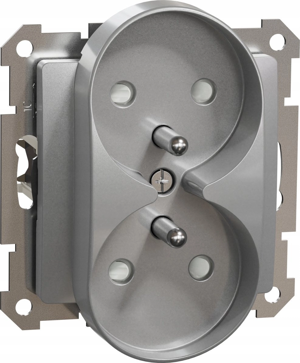 Schneider Electric Sedna Design Gniazdo 2x2P+PE