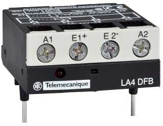 Schneider Electric LA4DFB electrical relay Black