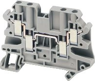 Schneider 4-wire rail terminal block 4mm2