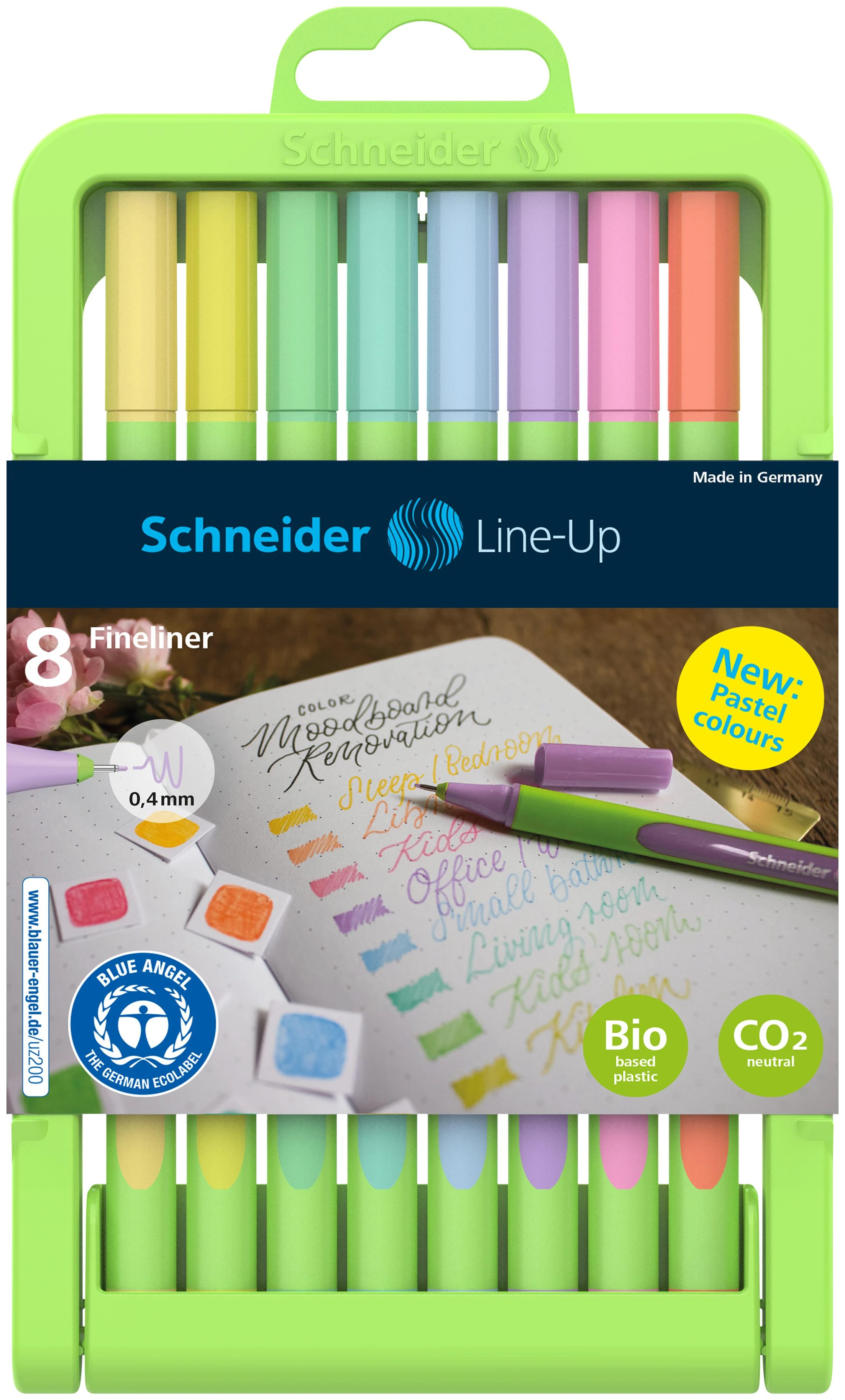 Set of pens SCHNEIDER Line-up. With