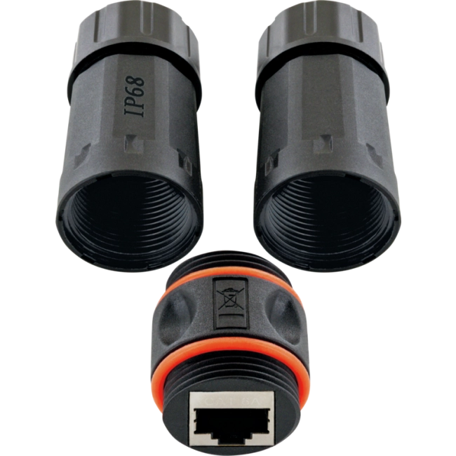 Schwaiger NWDK16533 wire connector RJ45 Black