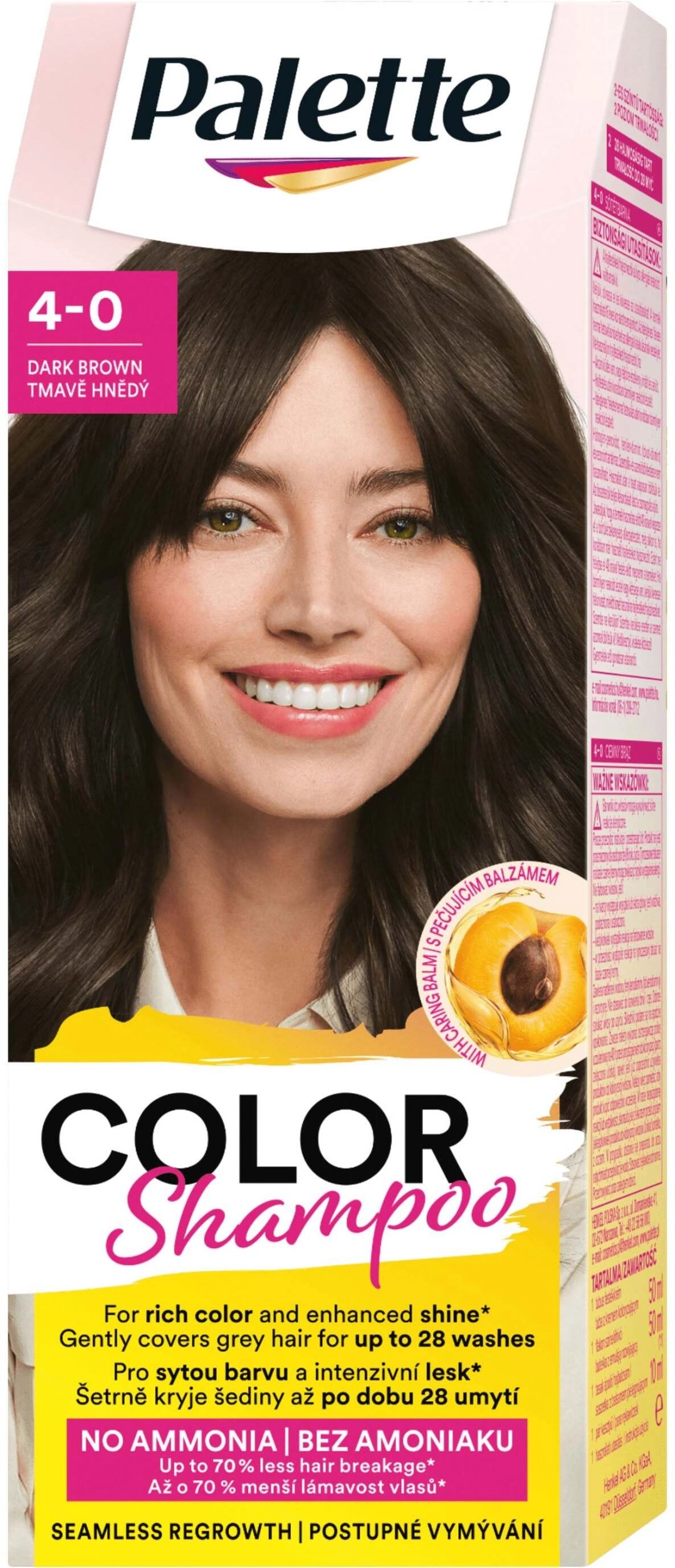 Palette Color Shampoo Coloring shampoo 4-0