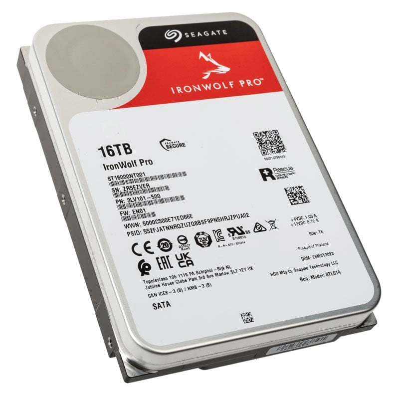 Dysk Seagate IRONWOLF PRO 16TB SATA