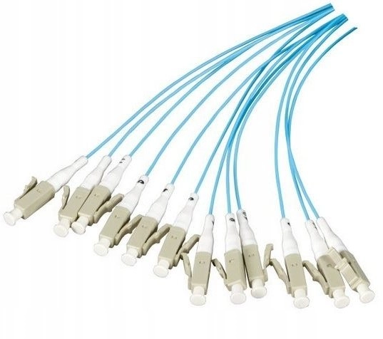 Fiber optic pigtail MM LC OM3