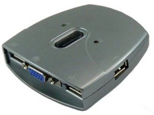 Sedna SE-KVM-USB-22 KVM switch Grey SE-KVM-USB-22