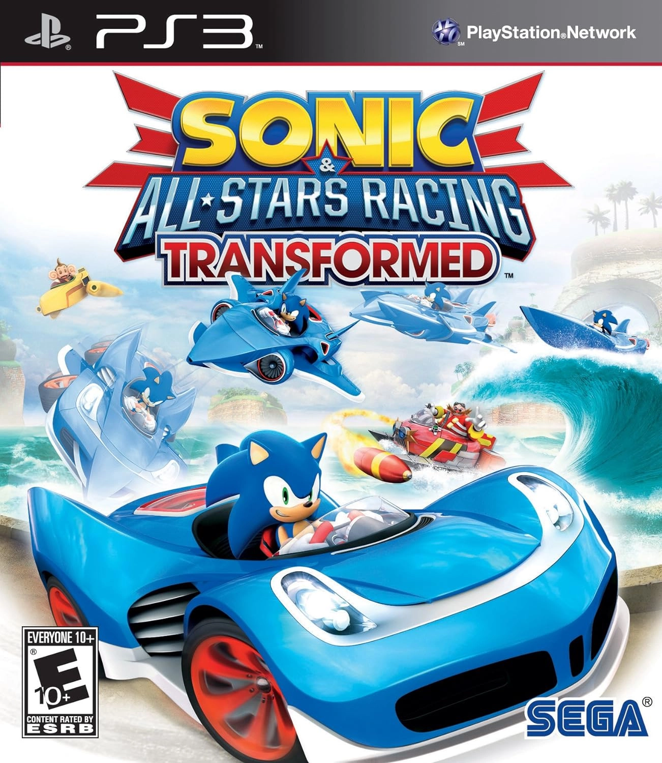 Sonic All Star Racing Transformed (Import)