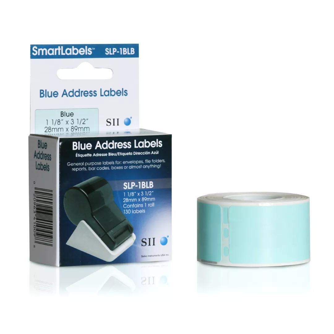 Seiko Instruments SLP-1BLB Blue Self-adhesive printer