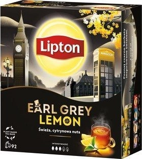 Selgros Lipton Earl Gray Lemon black