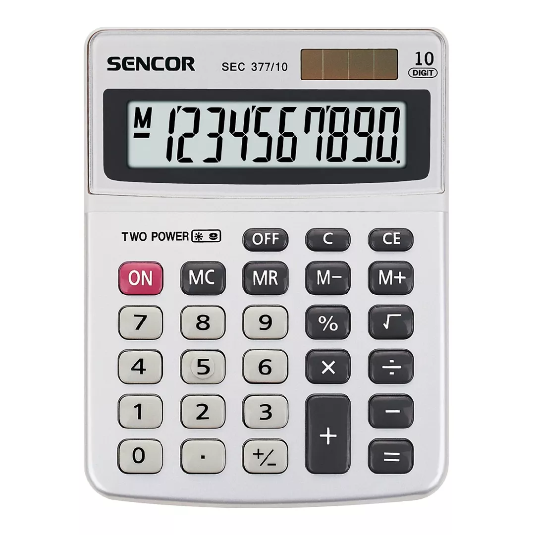 Sencor SEC 377/10 calculator Pocket Basic