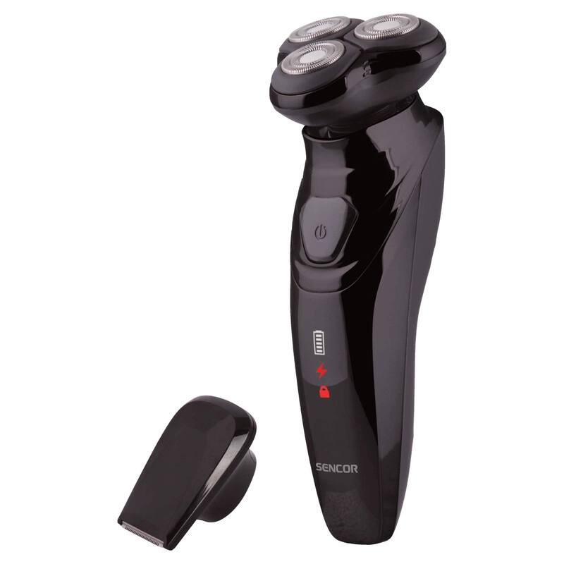 Sencor SMS 5510BK men`s shaver Rotation