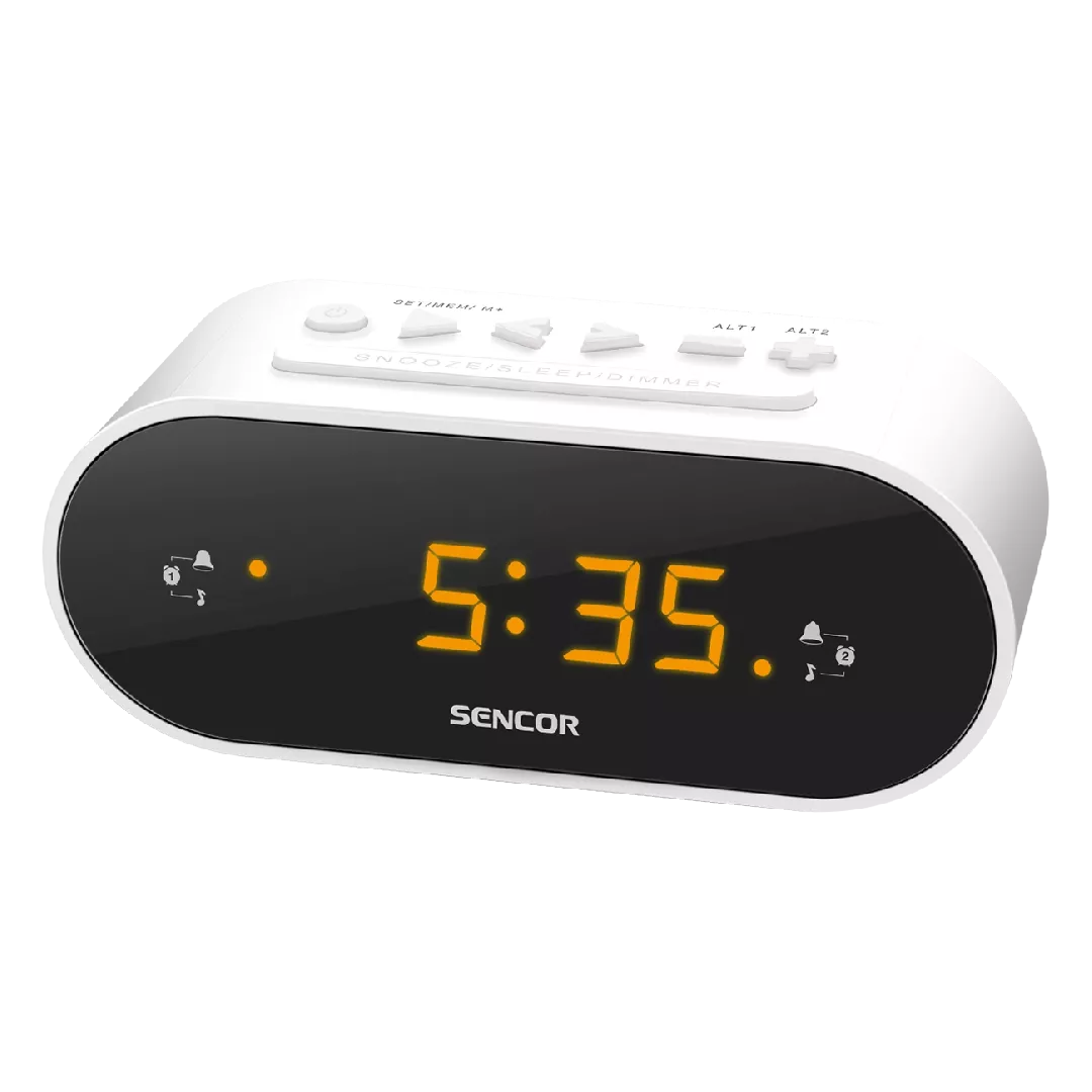 Sencor SRC 1100 Clock White SRC