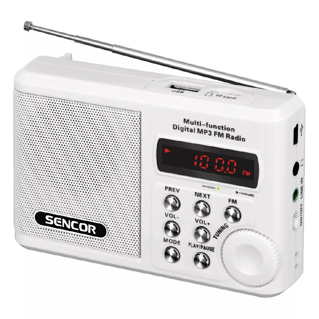 Sencor SRD 215 W radio Analog